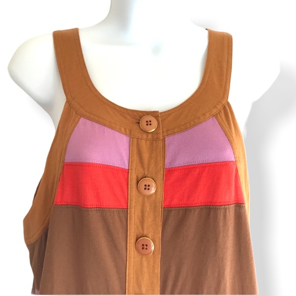 Marc by Marc Jacobs Sleeveless Color Block Top - Picture 4 of 7